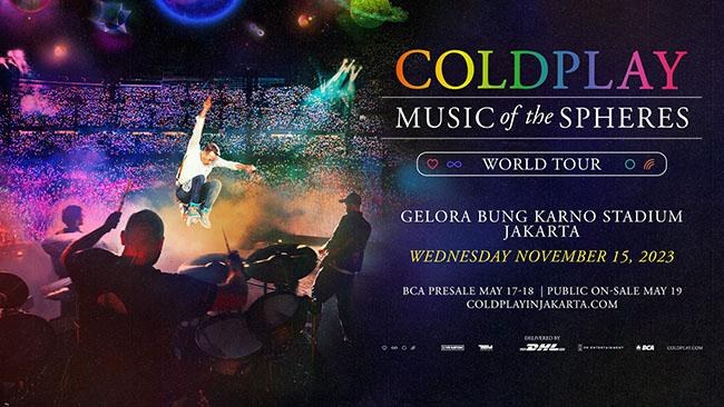 Konser Coldplay Music of The Spheres Album Jakarta 2023