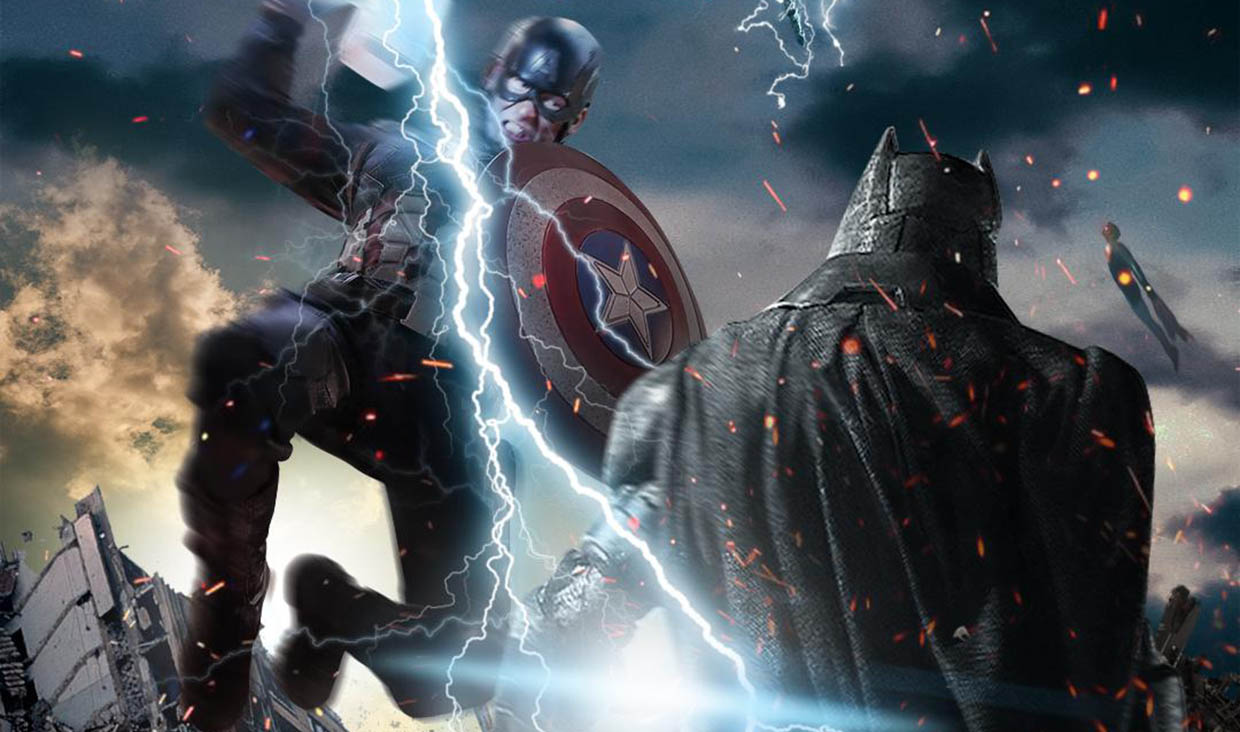 Terhandal Tarung Tangan Kosong, Batman VS Captain America