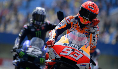 Start dari Posisi 20, Marquez Finish Ke-7 thumbnail