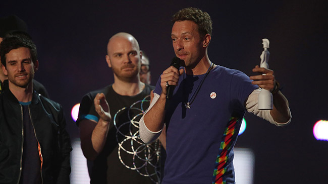 Rekor BRIT Award, Coldplay