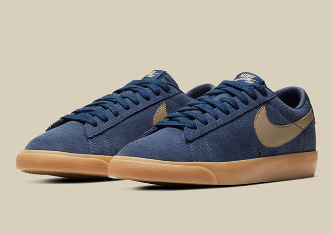 nike sb blazer navy