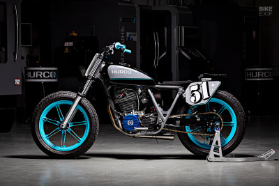 Motor Klasik Yamaha Jadi Flat Tracker Compact