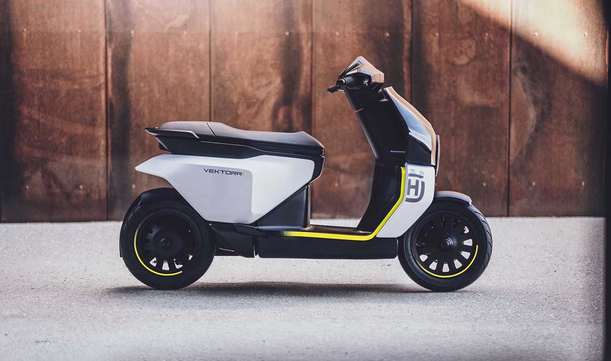 Nih Skuter Futuristik dari Husqvarna
