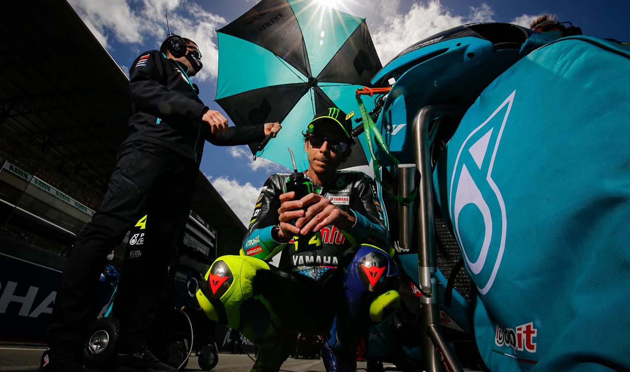 Penyesalan Valentino Rossi di MotoGP Prancis