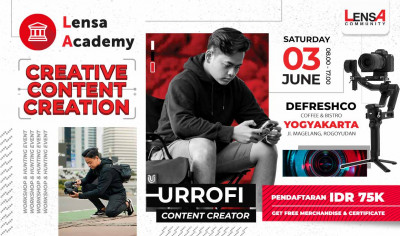 Belajar Bikin Konten Bareng Urrofi di Lensa Academy Vol.2 thumbnail