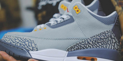 Tampilan Pertama Air Jordan 3 Cool Grey thumbnail