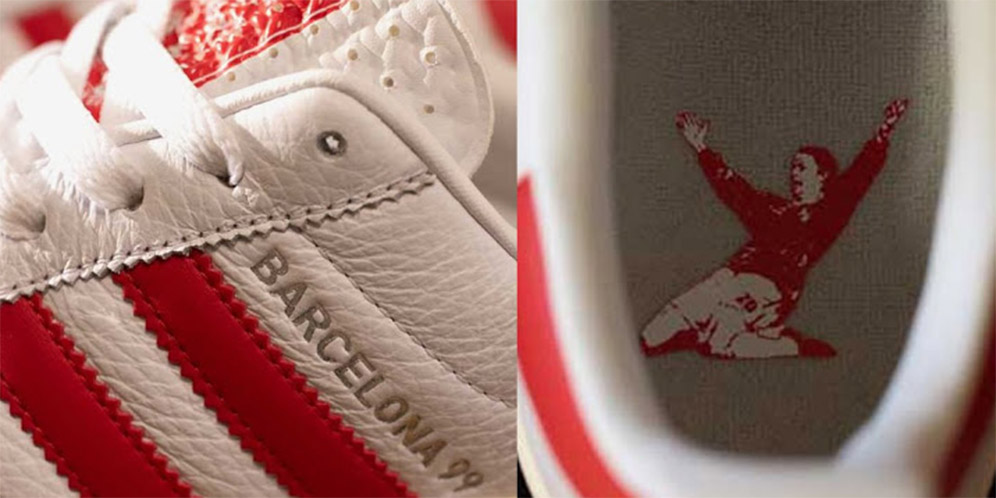 Sneaker Adidas MU Seri Barcelona 99 Rilis, Cakep!