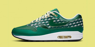 Tampilan Segar Nike Air Max 1 Powerwall Limeade thumbnail