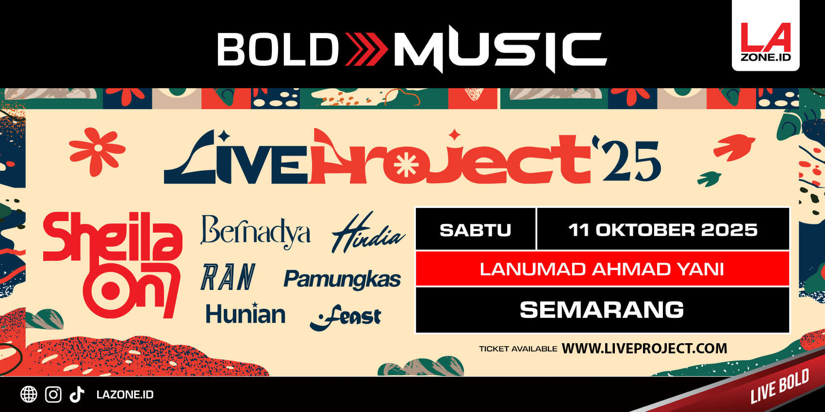 Bold Music Live Project Semarang