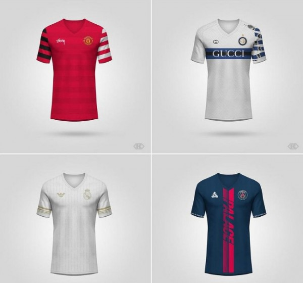 Ketika Jersey Klub Sepakbola Disponsori Gucci Cs