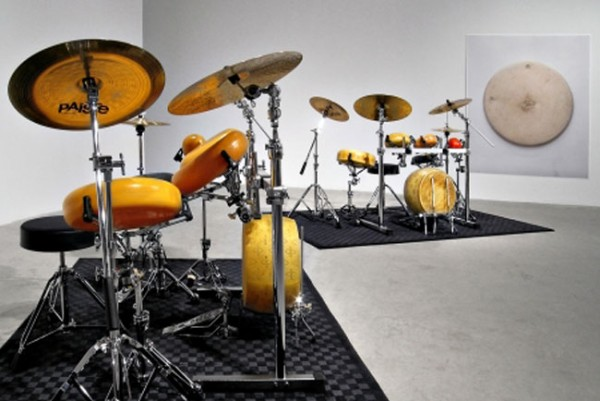 Alat Musik Drum Set Ini Terbuat dari Keju