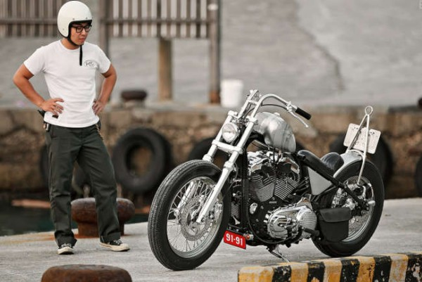 Harley Sportster Boober Keren Milik Artis Taiwan