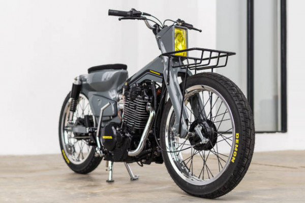 Ini Modif Gila dari Malaysia, Honda C70 Bermesin 600cc