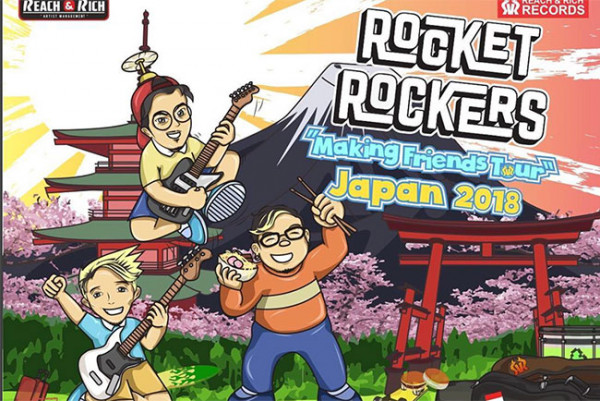 Move On, Rocket Rockers Langsung Gelar Tur di Jepang