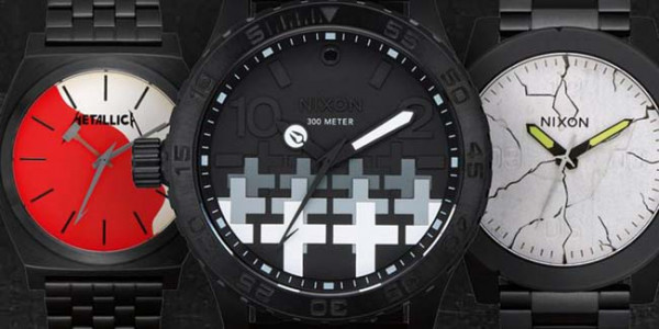Nixon Gaet Lagi Metallica untuk Kolaborasi Jam Tangan