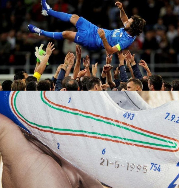 Tribute Nike untuk Sang Regista, Tiempo Legend VII Andrea Pirlo