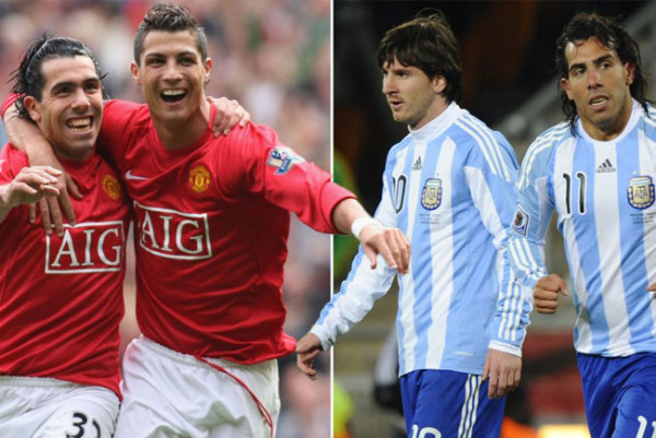 Perbedaan Messi dan Cristiano Ronaldo di Mata Tevez