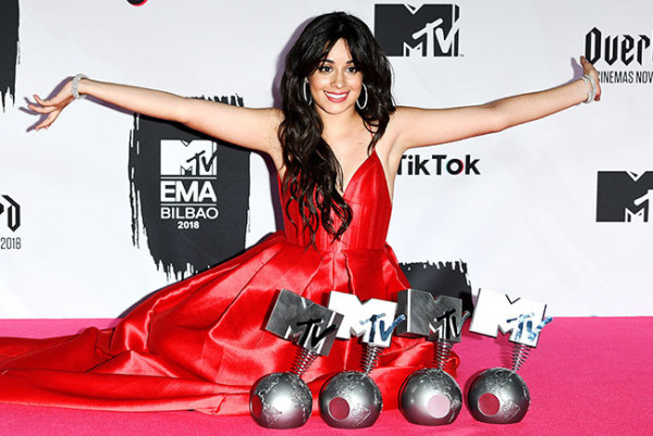 Camila Cabello, Primadona di MTV EMA 2019