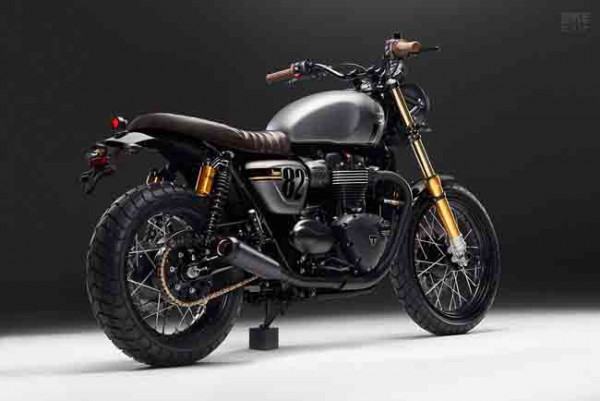 Triumph Street Twin Bunker