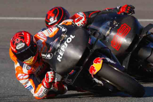 Perbedaan Motor Lorenzo dan Marquez