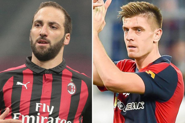 Milan: Higuain Out, Piatek In?
