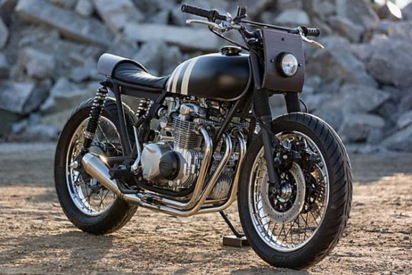 Good Wood! Honda CB550 Street Tracker