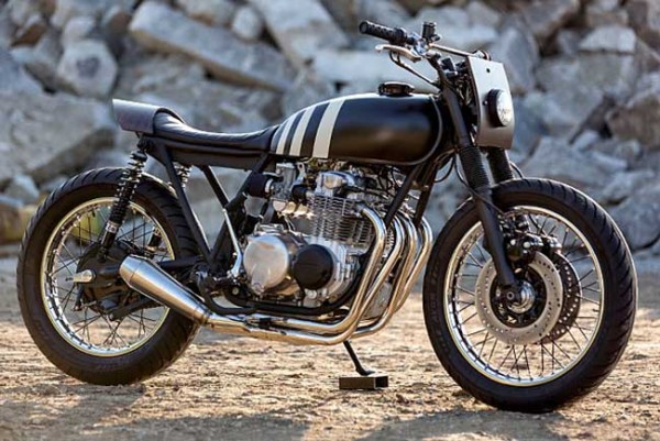 Good Wood! Honda CB550 Street Tracker