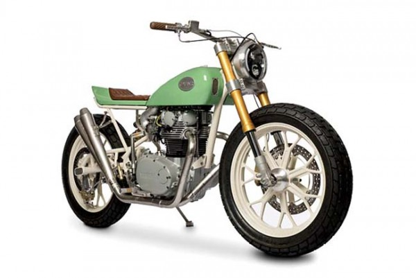 Yamaha XS650 Dengan Swingarm Teralis