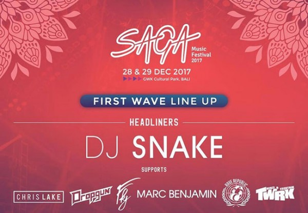 DJ Snake Party di Bali Akhir Desember