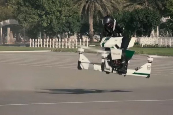 Gokil! Di Dubai Ada Motor Polisi yang Bisa Terbang