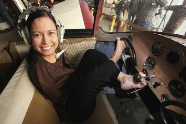 Jessica Cox, Pilot Tanpa Tangan
