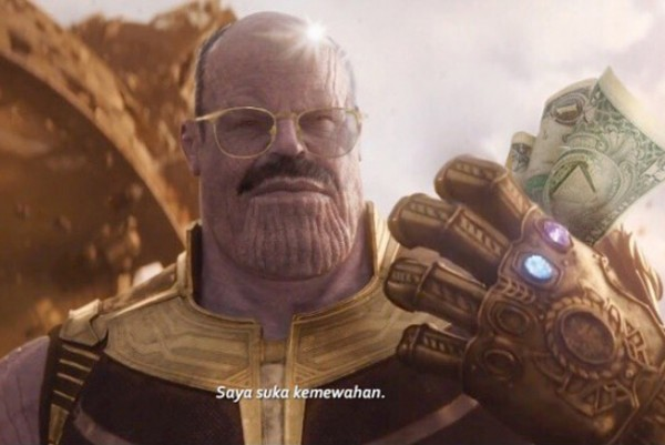 Ada-ada Aja, Kumpulan Meme Thanos Ini Bikin Ngakak!