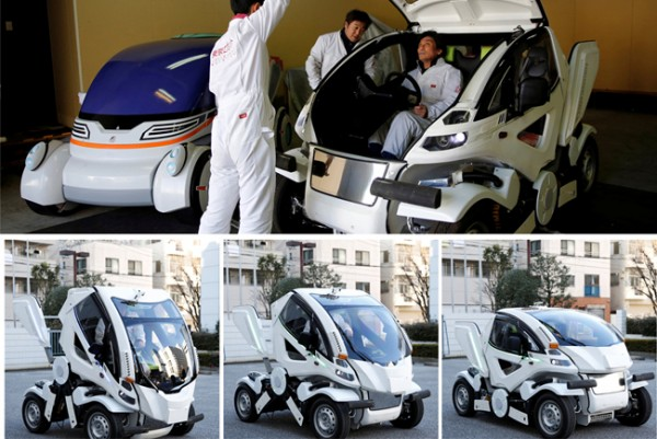 Gokil! Mobil Asal Jepang Ini Bisa Dilipat Kaya Origami
