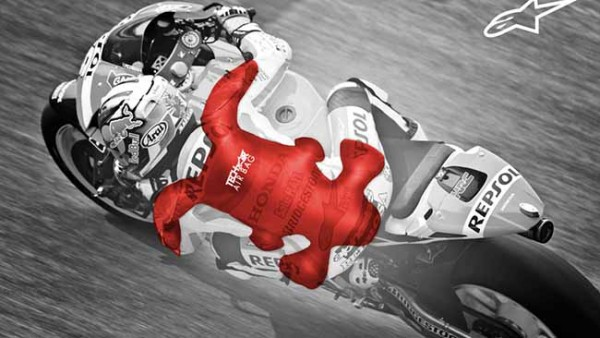 Airbag Pada Baju Balap MotoGP