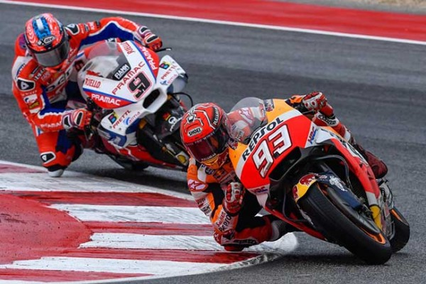 Petrucci Nikmati Mengalahkan Marquez