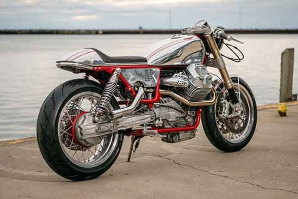 Ini Gila..Moto Guzzi V9 Dengan Turbo