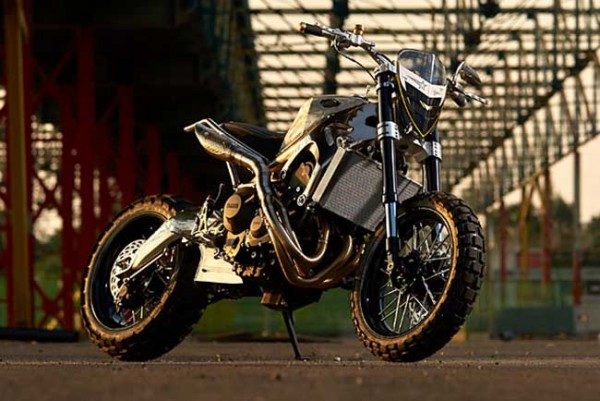 Yamaha XSR900 Jadi Stardust Scrambler