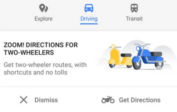 Google Maps Kini Punya Rute Khusus Bikers