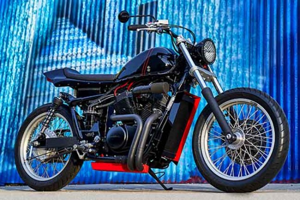 Honda VT Street Tracker Menolak Cruiser