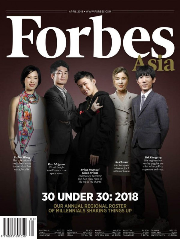 Rich Brian Masuk Daftar Pemuda Paling Berpengaruh di Asia