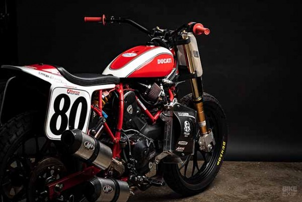 The Lloyd Brothers Ducati Flat Tracker Yang Eksotis