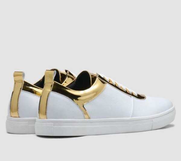 Paduan Emas dan Putih di Bimata Shoes Brodo